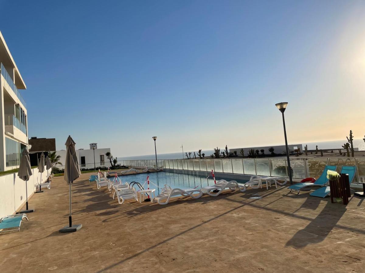 Appart De Luxe Front De Mer Prestigia Plage Des Nations Salé Dış mekan fotoğraf