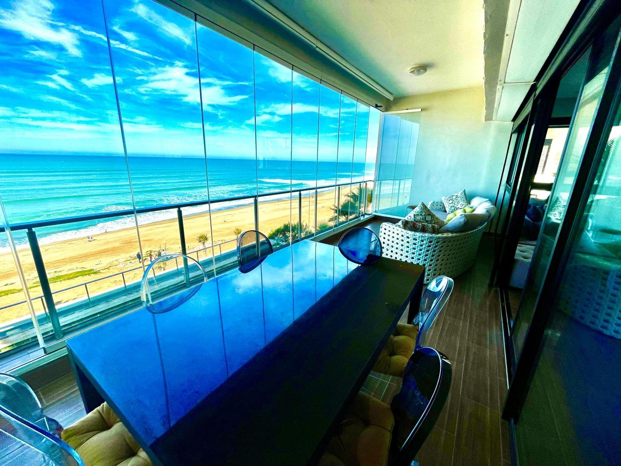 Appart De Luxe Front De Mer Prestigia Plage Des Nations Salé Dış mekan fotoğraf